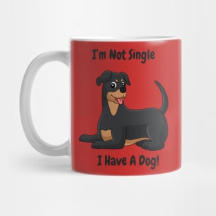 Committed to Canines: Not Single, Just Dog-Exclusive I'm Not Single, I Have a Dog Mug